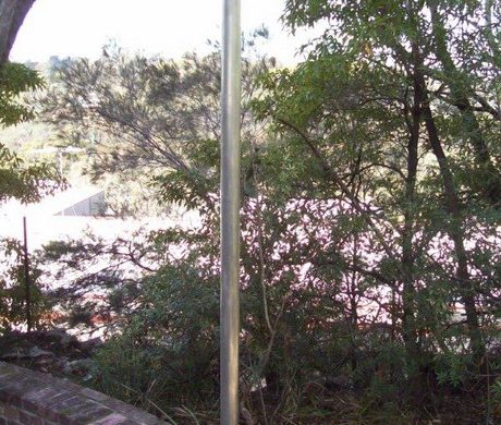 Straight Aluminium Poles Base Plate