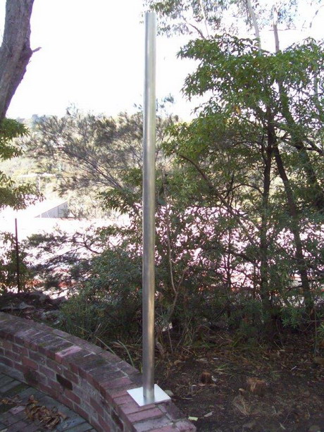 Straight Aluminium Poles Base Plate