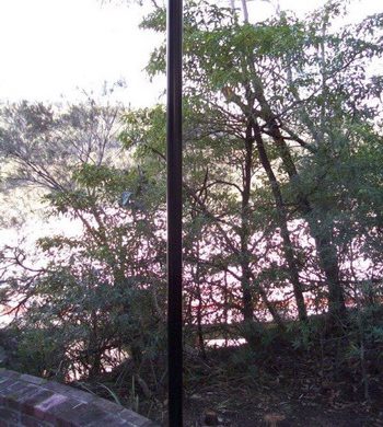 Straight Aluminium Poles Inground